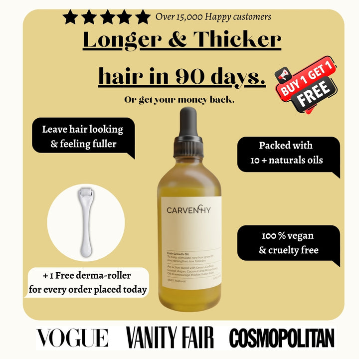 Original Anti-Hair Loss Growth Carvenchy Veganic Serum