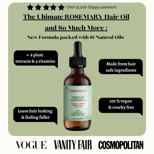 Rosemary Scent Version Anti-Hair Loss Growth Veganic Serum