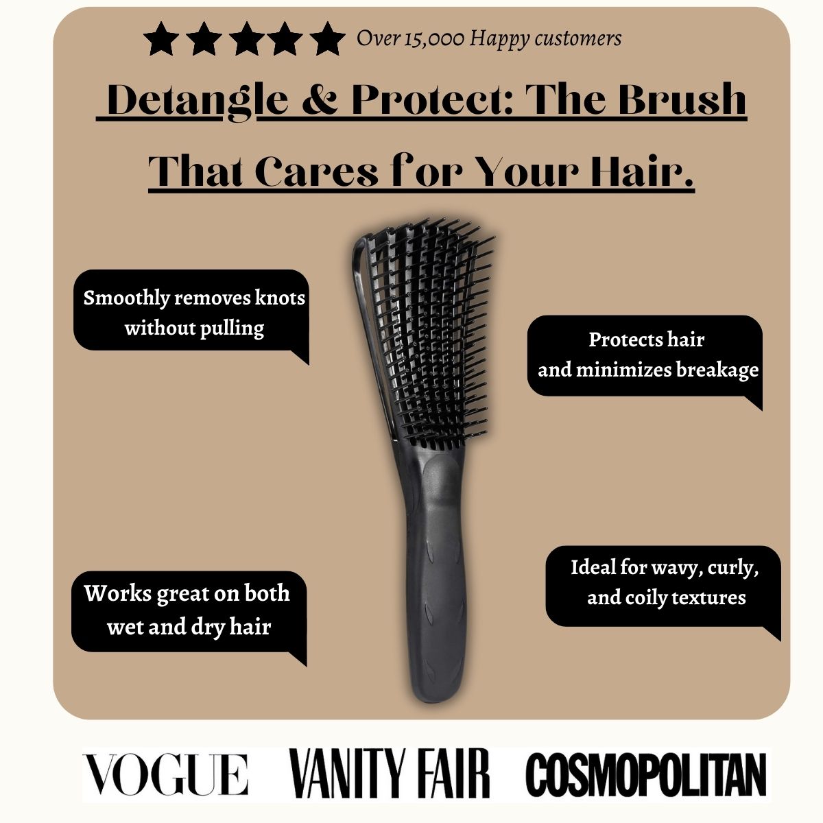 Detangling Brush – Damage-Free Hair in Seconds